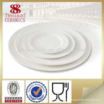 italian ceramic dinnerware set , porcelain plate with custom logo printing